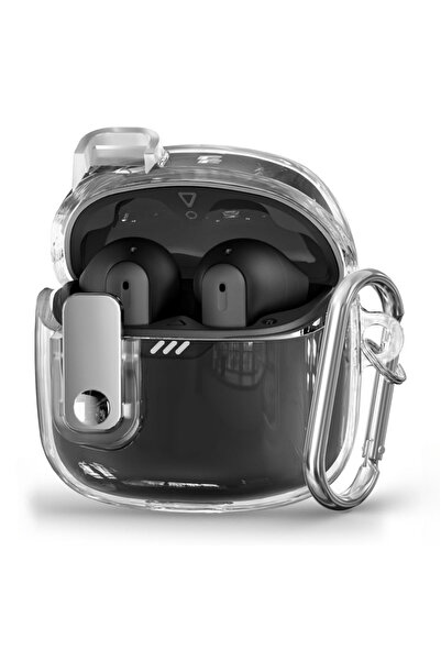 Choice Transparent Transparent Protective Cover for JBL TUNE FLEX Crystal Bean Plated Safety Lock Mechanica