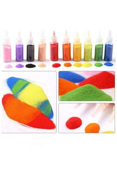 Generic Children's DIY color sand painting collection, children's art painting, educational toys, exercise h
