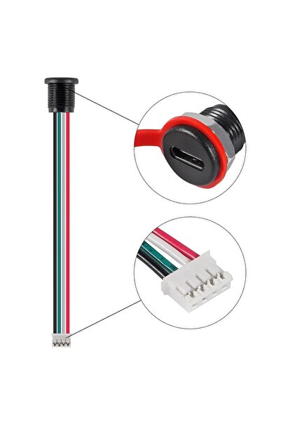 Choice1 20 قطعة موصل رباعي الأطراف مع طرف توصيل، 20 قطعة موصل هيكل من النوع C...