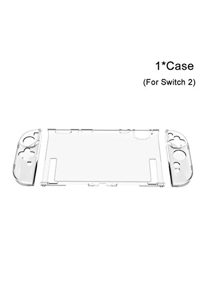 Choice set 3 PC Clear Hard Case for Switch 2 Screen Film Protective Cover Ant...