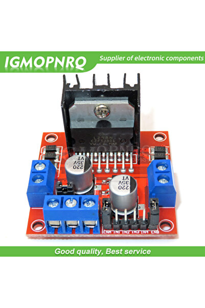 Choice وحدة تحكم محرك متدرج تيار مستمر بجسر H مزدوج قطعة واحدة L298N محرك L-2...