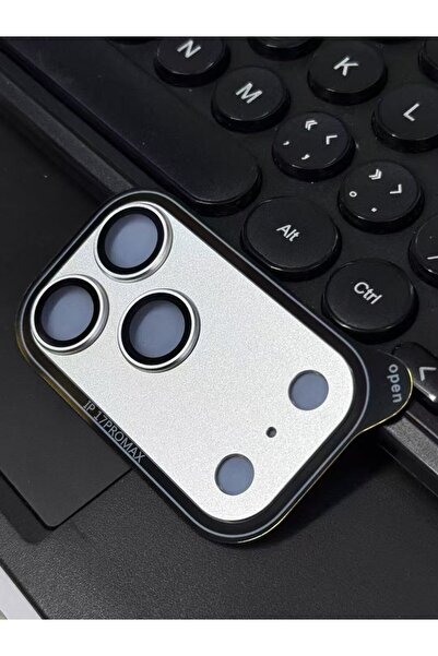 Choice واقي عدسة الكاميرا لهاتف iPhone 17ProMax فضي MS HD Armor لهاتف iPhone ...