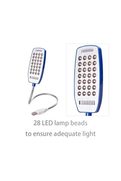 Choice مصباح أبيض أبيض USB مفتاح LED 28LED ضوء 4 ألوان مصباح معدني مرن أنبوبي...