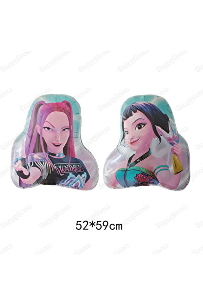 Miniso كما هو موضح في الطراز 2 من بالونات صائدي الشياطين من Kpop، بالونات فتا...