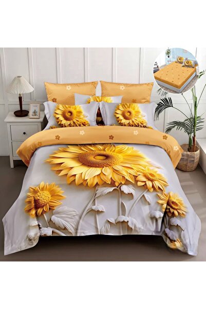CHIRASO CHIRASO Bedding, Finet 5D Identical to the picture, ELASTIC Sheet 180x200+25cm, Duvet Cover, 2 Pillowcases