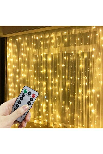 Choice 3 × 3 متر 300 مصباح ليد أبيض دافئ لتزيين المنزل في عيد الميلاد بمنفذ U...