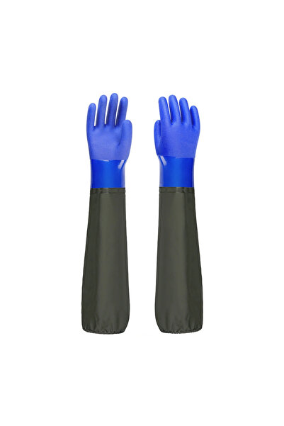 Choice 1C Gloves Long Aquatic Industry Gloves Long Gloves with Arm Guards Thickened Gloves Water Ope...