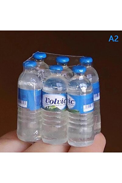 Choice D 1:12 نموذج محاكاة صغير لزجاجة مياه معدنية DIY لبيت الدمية وإكسسوارات...