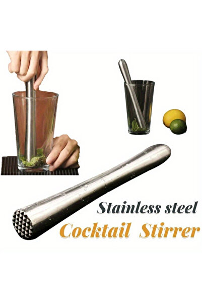 Choice 1 قطعة كوكتيل شاكر عصا مهروسة دافعة الشراب تخمير المنزل وصنع النبيذ أد...