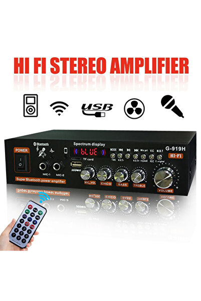 Choice US Plug G919H G-919H 1000W Home Power Amplifiers Audio Bluetooth Amplificador Subwoofer Speakers The