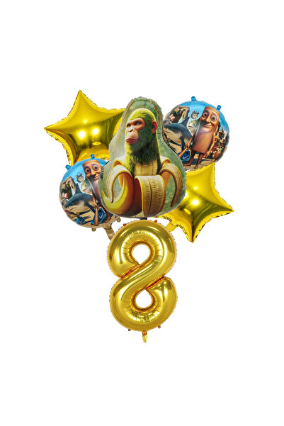 Choice بالونات فويل إيطالية مقاس 32 بوصة من 15 إلى 8 بالونات من فويل براينروت...