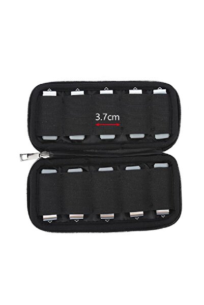 Choice حقيبة حماية لأقراص C U ومحركات أقراص فلاش بسحاب وحافظة USB لتخزين السف...