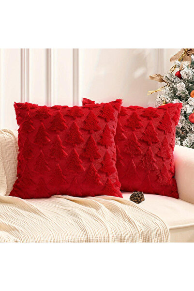 Choice 450*450mm Red-1pc 1PC Christmas Decorative Pillow Covers Cushion Cover...