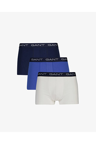 Gant Erkek Beyaz Slim Fit 3'lü Boxer