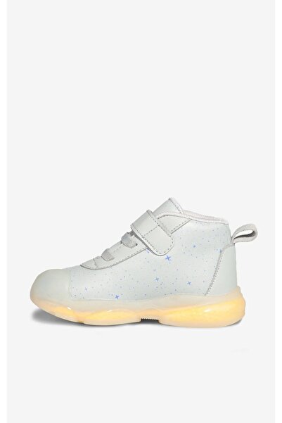 Vicco Gemi̇ni̇s Baby Boy Gray First Step Lighted Phylon Boots