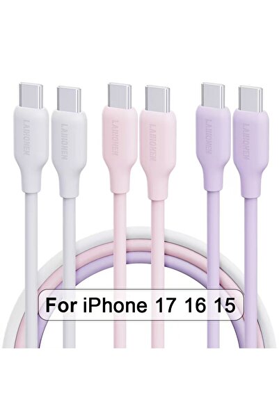 Choice 2 متر 3 قطع كابل شحن سريع للغاية 60 واط 3 أمبير PD Type c من السيليكون السائل شحن سريع 1 متر 2 متر 3 متر كابل USB