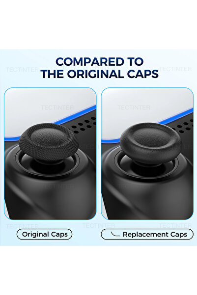 choice2 for PS4 PS5 10PCS 2/6/10PCS Joystick Replacement Caps for PlayStation 5/PS4 Controller Thumbstick Gr