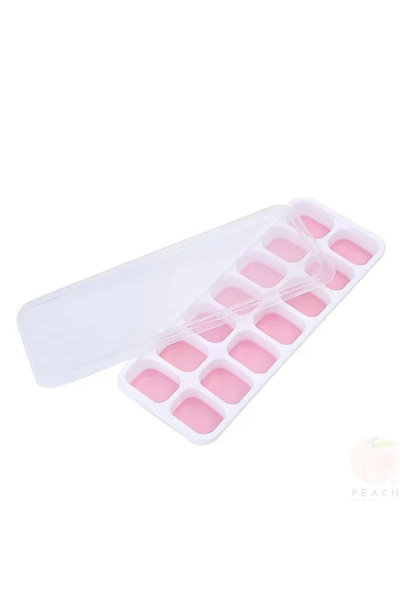 Choice 1pc pink 14 Grid Ice Cube Tray Silicone Mold Square Ice Cube Tray Mold Ice Cube Maker Non-toxic Dura