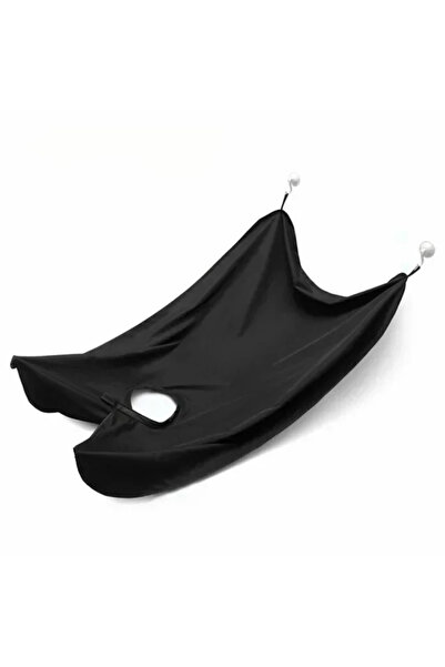 Choice Black Beard Catcher Bib Apron Beard Catcher for Men Shaving Trimming N...