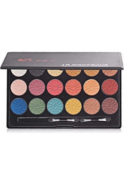 De Bela 18 Gorgeous Eye Shadow Palette With Applicator - 2.2 oz (2)