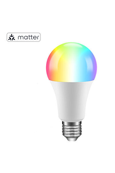 Choice الحزمة 1 مصباح إضاءة أبيض ذكي واي فاي من Matter Homekit RGB+ يدعم التح...
