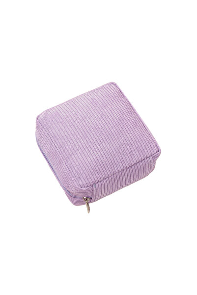 Choice حقائب تنظيم فوط صحية أرجوانية للنساء، حقيبة تنظيم أحمر الشفاه المحمولة...