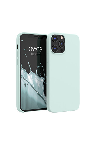 KWmobile Case for Apple iPhone 12 Pro Max, Silicone, Blue, 52644.200