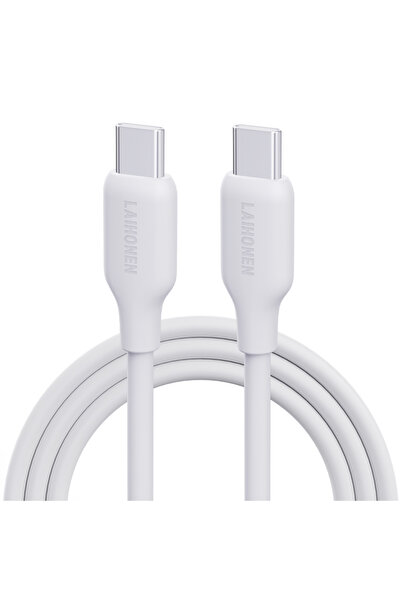 Choice 3 متر 1 قطعة أبيض 60 واط 3 أمبير شحن سريع للغاية PD Type c كابل سيليكون سائل شحن سريع 1 متر 2 متر 3 متر كابل USB