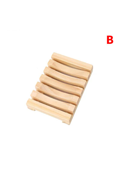 Choice صندوق صابون خشبي طبيعي حامل صابون حمام صينية أزياء إبداعية خشبية لمنع ...