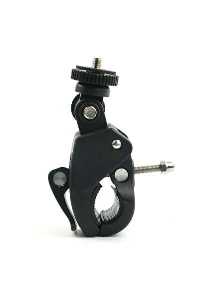 Choice black Universal 360 Degree Rotating 1/4 Camera DV Bike Bicycle Handlebar Clamp Bracket Tripod Mount