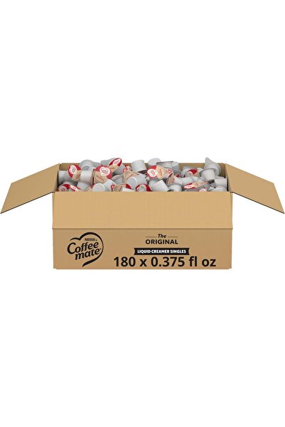 Nestle كريمة قهوة سائلة أصلية من نستله كوفي ميت، خالية من منتجات الألبان، عبو...