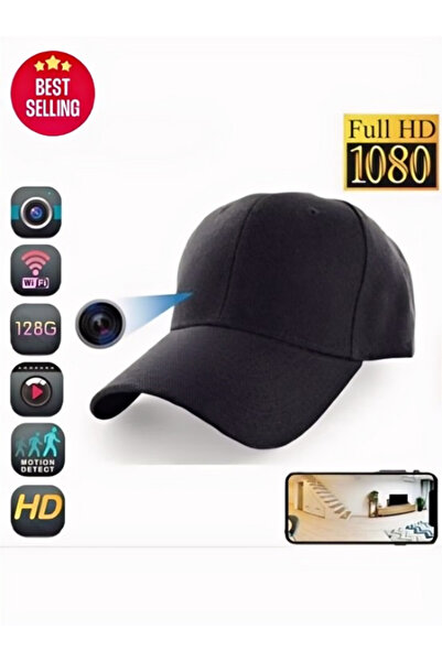 SKECHERS Night vision 1080P HD Mini WiFi wireless hat camera, security monitoring
