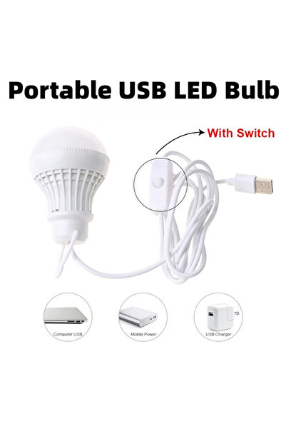 YTDMEN 5 واط تيار مستمر 5 فولت 3/5/7 واط USB ضوء كتاب LED مصباح القراءة مصباح ليلي 5 فولت مصباح تخييم محمول أضواء فانوس