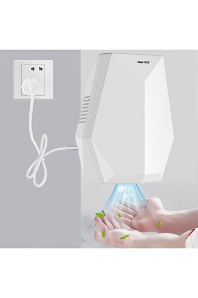 Choice EU WHITE GMDQ Mini Fully Automatic Induction Hand Dryer 1600W Automatic High-speed Warm Air Hand Dry