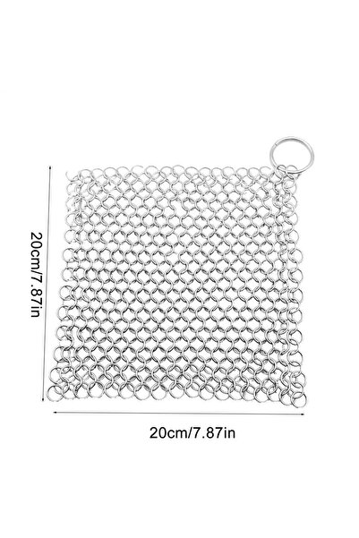 Choice 20 سم ثقل سوس فيد للطعام شبكة من الفولاذ المقاوم للصدأ لطهي الطعام بالتساوي ملحق طهي سوس فيد I