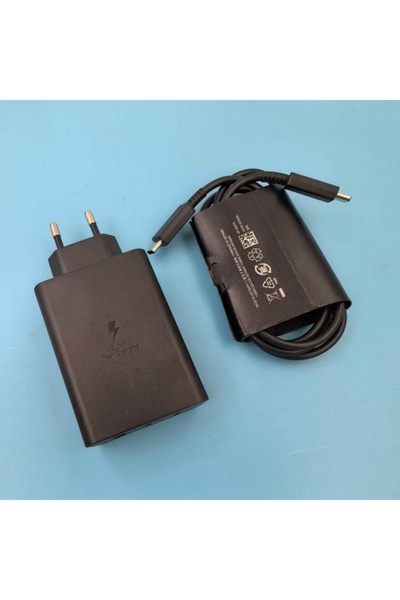 Samsung EU and 1.8M cable 65W GaN USB C Fast Charger EU QC PD 3.0 Quick Charge Wall Adapter For Z F