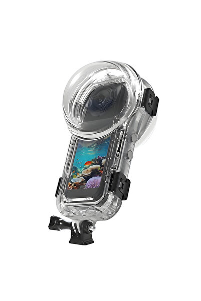 Choice جراب غوص غير مرئي لكاميرا Insta360 X5، غطاء مقاوم للماء حتى عمق 60 مترًا/197 قدمًا