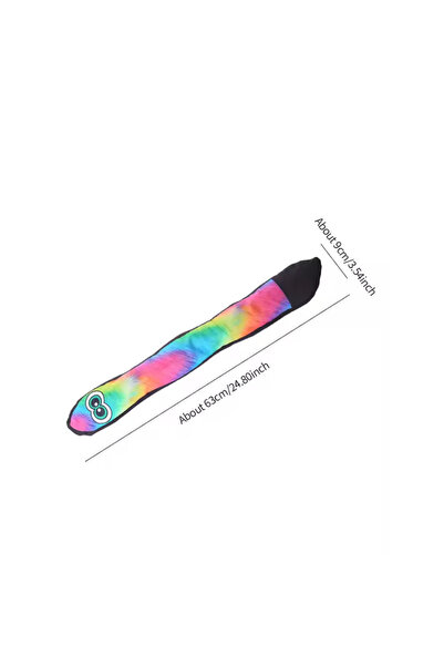 Choice لعبة الكلب الجديدة المحشوة باللون الأحمر، ثعبان ذو عين طويلة، لعبة الك...