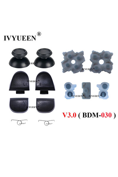 Choice Buttons Rubber 030 IVYUEEN for PlayStation 5 PS5 Controller L1 R1 L2 R...