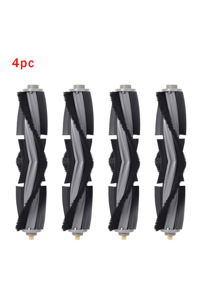 Choice 4pc Main Brush Replacement For Ecovacs Deebot X1 OMNI T10 Turbo X1/T10/T20 Series Robot Vacuum Clean