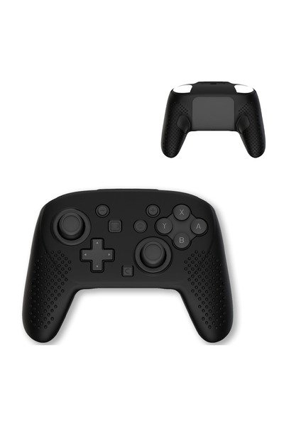 Choice جراب حماية من السيليكون الأسود لجهاز تحكم نينتندو سويتش 2 برو، غطاء ناعم مضاد للانزلاق