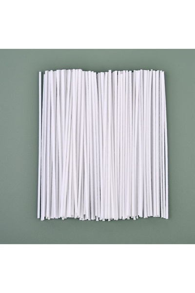 Choice 18cm 50pcs 50/100pcs Waxed Cotton Core Candle Wicks Set Smokeless for ...