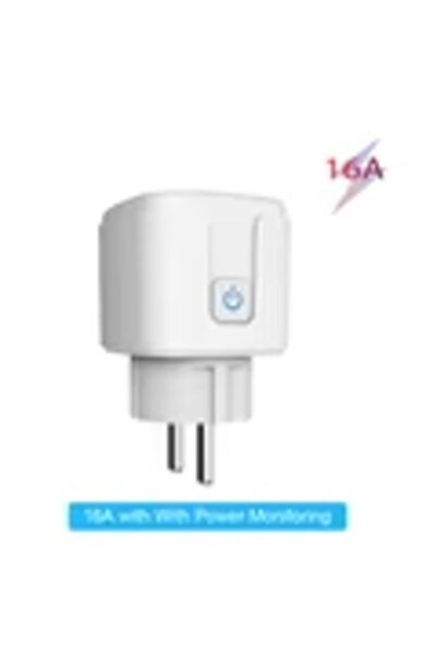 Choice EU Plug White-16A EU16A/20A Tuya Smart Socket Wifi Smart Plug With Power Monitoring Smart Life APP R