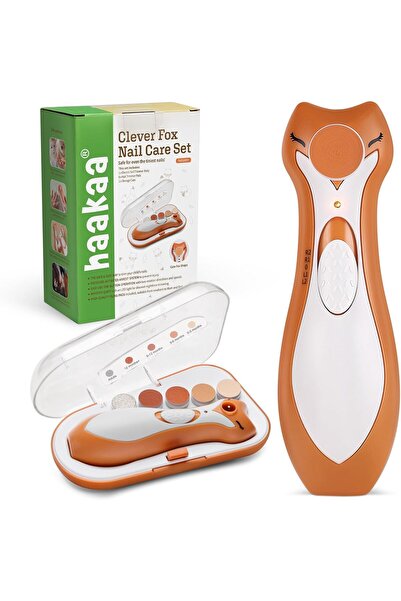 Haakaa مقص أظافر كهربائي للأطفال والرضع والبالغين