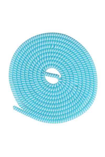 Choice 11 1.4M Plating Color TPU Spiral USB Charging Cable Protector for iPhone Earphone Cor...