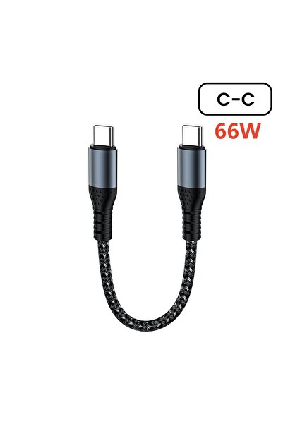 Choice كابل طاقة قصير مستقيم من أولاف 90 درجة مئوية من النوع C إلى النوع C 6A...