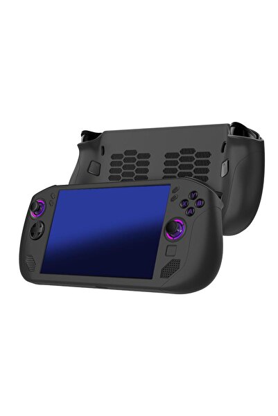 Choice غطاء سيليكون أسود مقاوم للصدمات لجهاز Legion Go S، جراب TPU كامل للحما...