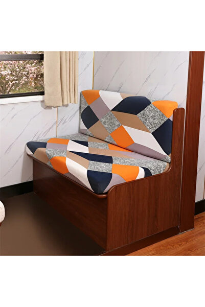 Choice 1set(2pcs) A10 sofa seat cover 2pcs/set Printed Floral RV Dinette Cush...