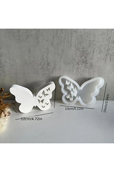 Choice DW020 DIY شمعة على شكل فراشة زينة قالب سيليكون الجبس الأسمنت الخرسانة عيد الفصح ديكور المنزل