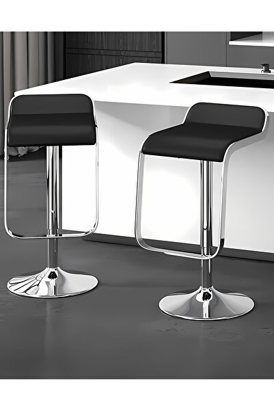 sharpdo 4PCS Bar Chair,High Back Small Round Stool, Comfortable Adjustable High Bar Chair with 360° Swivel